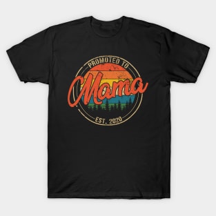 Promoted to Mama Est 2020 Mothers Day Gift T-Shirt